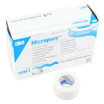 TAPE,MICROPORE SURGICAL 1" X 10 YD,12 RL/BX
