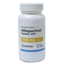 how to take allopurinol 300 mg