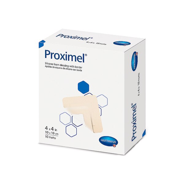 silicone foam dressing Proximel Non-Border Three-Layer MPM Medical - NOTraum Extra