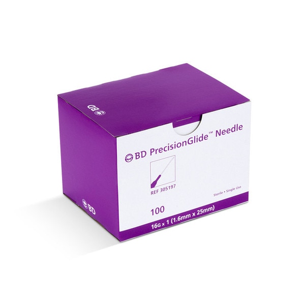 305165 needle for b12 injection BD PrecisionGlide 21 G x 1 in. - Delasco Shop B12 Syringes and Needles