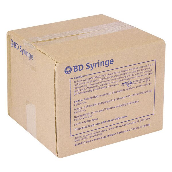 INZER（インザー）エルゴプロ　XL 白 BD® Luer Slip Tip Syringe sterile, single use, 1 mL - 309659