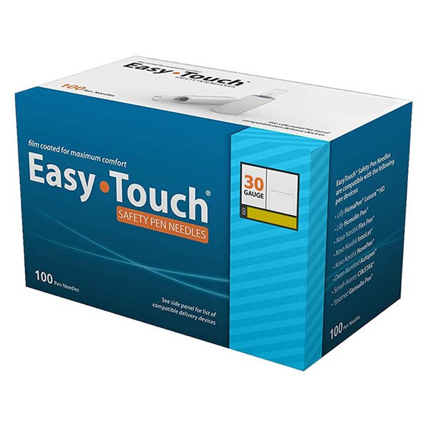 EasyTouch Safety Pen Needles, 30G x 3/16in, 100/Box | Med-Vet International - Needle Safety For Dogs The Easy Way