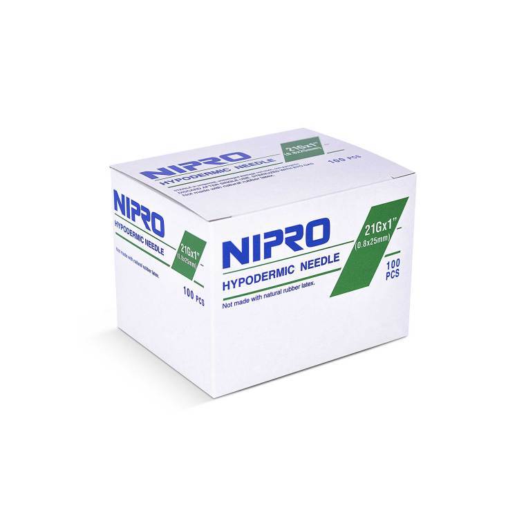 ぺろ Nipro Needle, 21G x 1