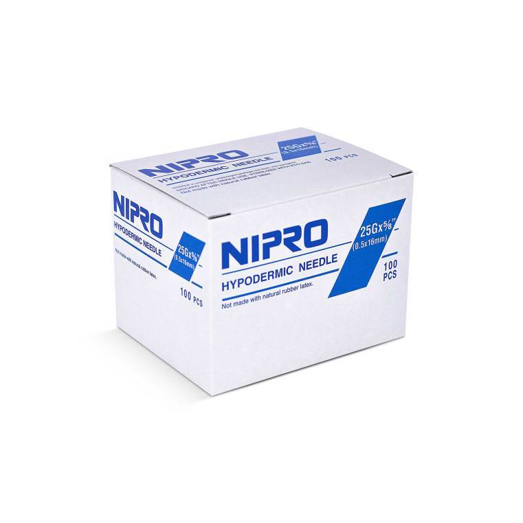 Nipro Needle, 25G x 5/8