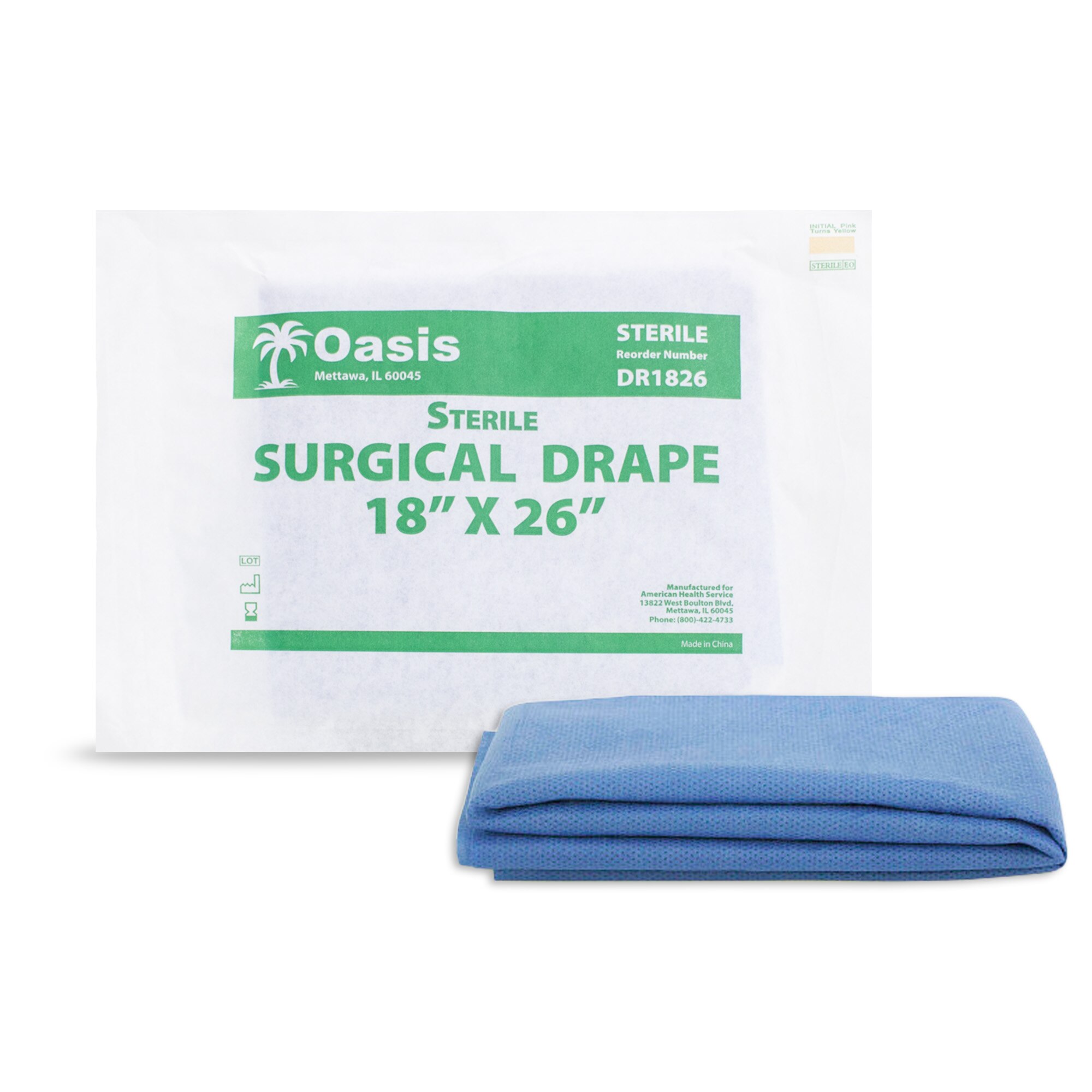 Sterile Surgical Drape, 18-in x 26-in | Med-Vet International