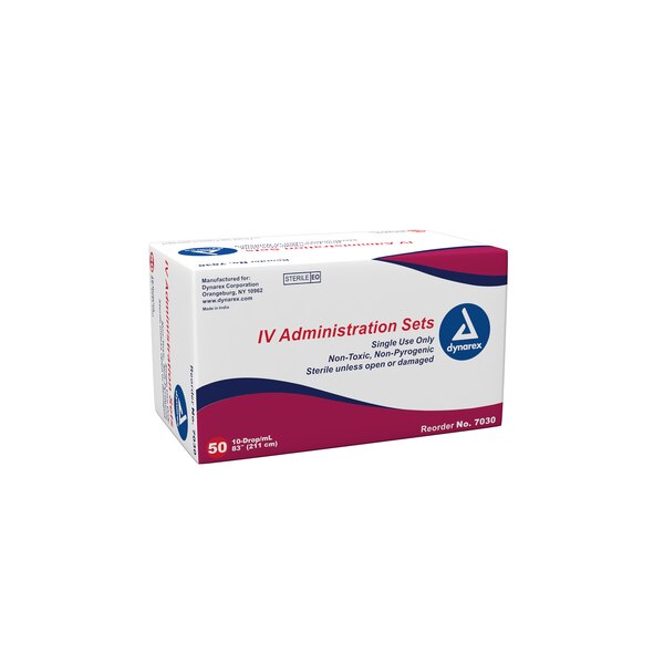 Dynarex IV Administration set - 10 Drop, 83