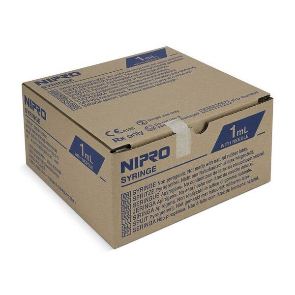 s-i.n　ナリ1ミルク3 3ml Syringe with Needle 24G X 1 - Nipro In India