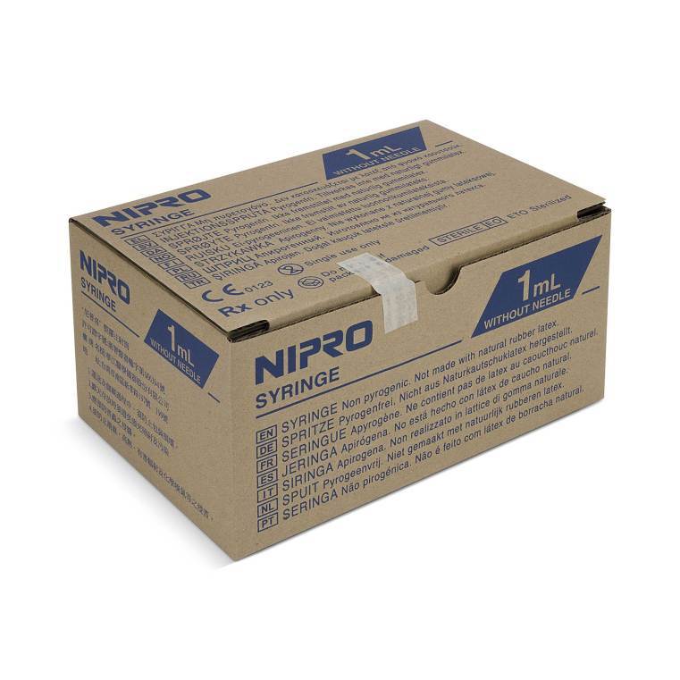 Nipro Tuberculin Syringe, 1mL, Luer Slip, 100/BX, JD+01T | Med-Vet Nipro Tuberculin Syringe, 1mL, Luer Slip, 100/BX, JD+01T | Med-Vet