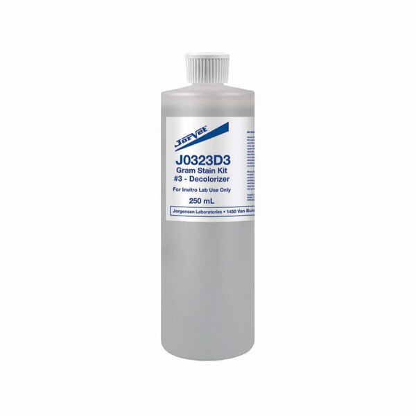 Gram Stain, Decolorizer, 250mL, J0323D3, Each | Med-Vet International