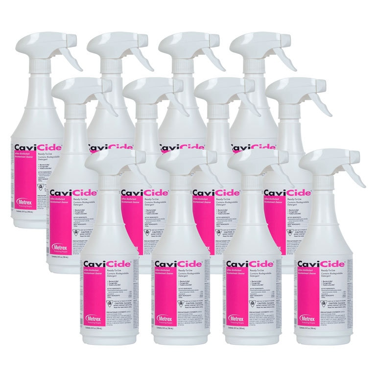 Cleaner Disinfectant Bottle, 24 oz, 12/PK