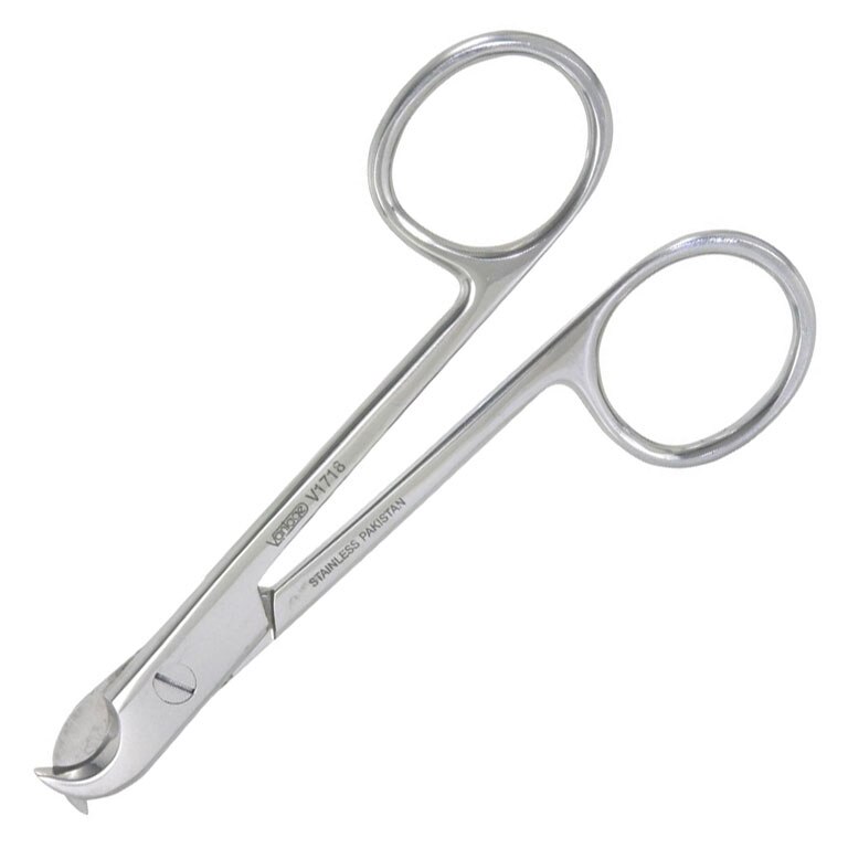 Miltex Vantage White Canine Nail Scissors, 4.5in. | Med-Vet