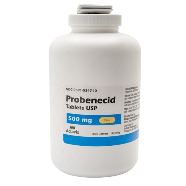 Probenecid, 500mg, 1000 Tablets | Med-Vet International