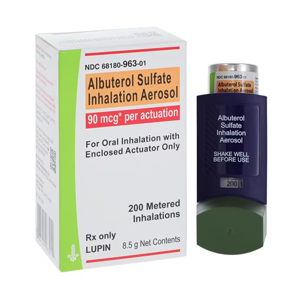 Vetmac Inhaler ProAir HFA Albuterol Inhaler, 90mcg, Oral Inhalation, Each | Med-Vet ...
