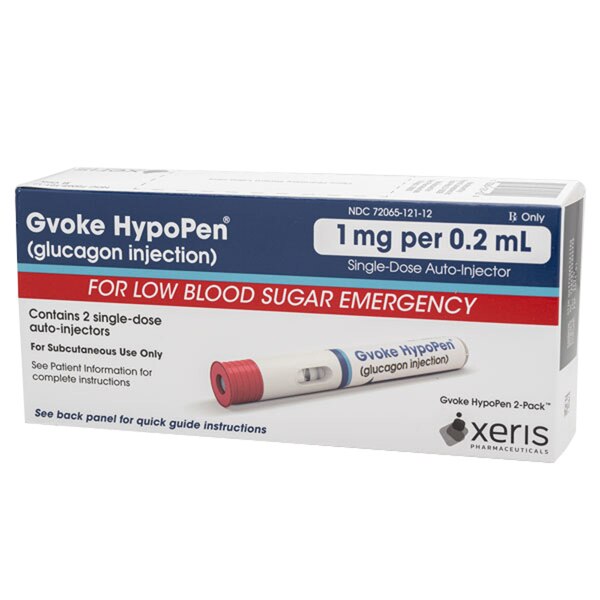 Gvoke Hypopen, Injectable, 1mg/0.2mL, 0.2mL, 2 Syringes | Med-Vet ...