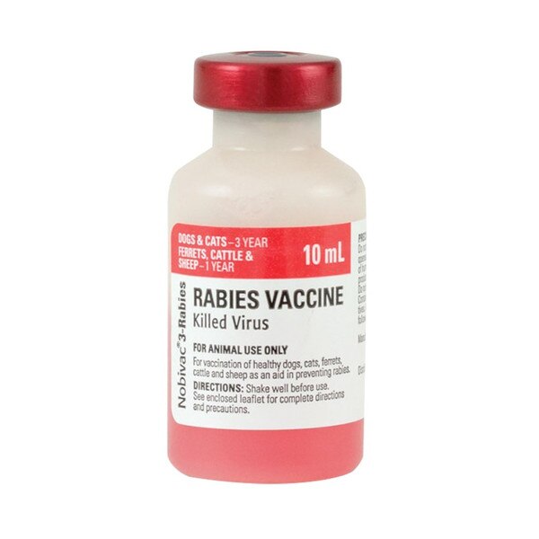 Nobivac® 3-Rabies Vaccine, 10 Dose Tank | Med-Vet International