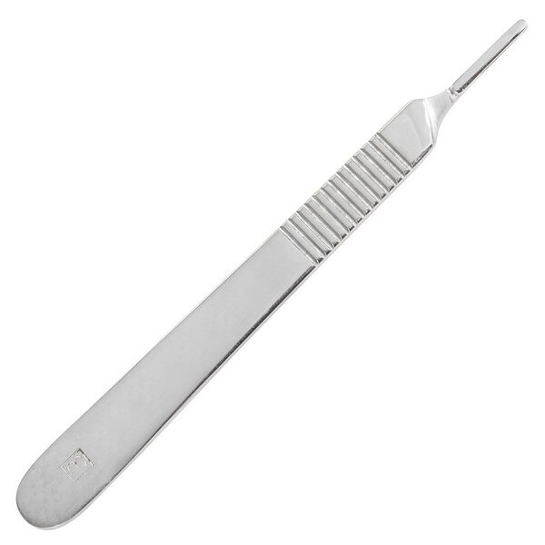 3 Knife Handle, Fits Blades 10-15c, No Scale, Von Klaus German
