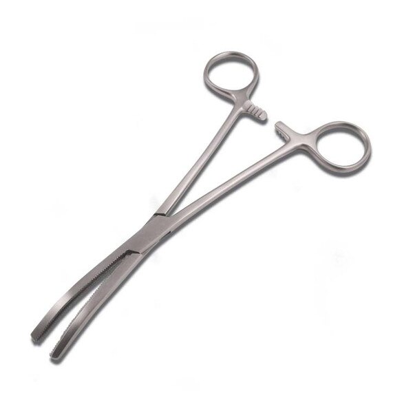 Ferguson Clamp (Angiotribe), Curved, 7 1/2in., German, Von Klaus | Med ...