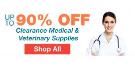 up to 90% OFF clearance medical and veterinary supplies