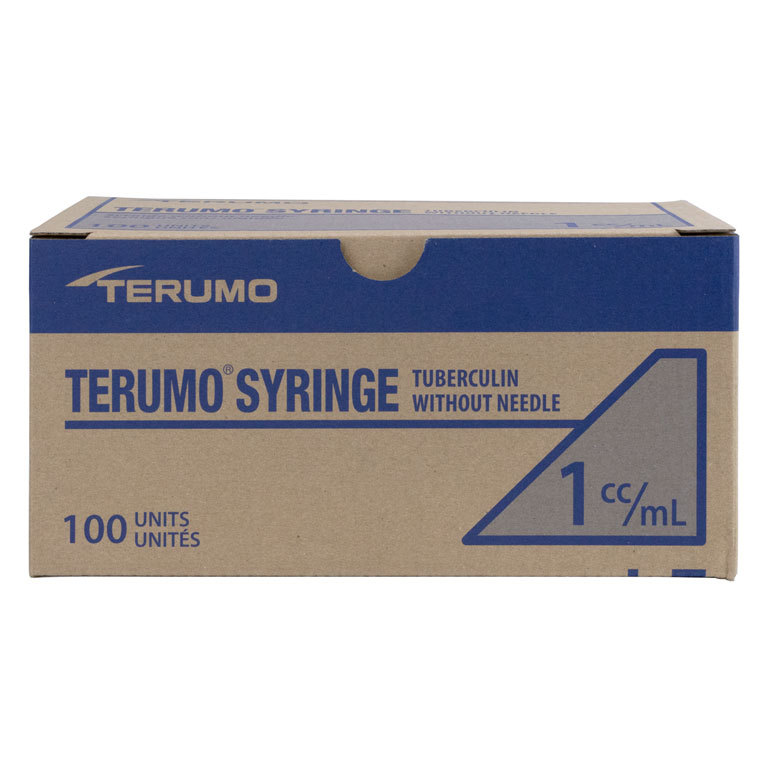 Terumo Seringue Luer 1ml tuberculine 100p/bte