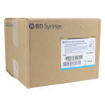 BD Hypodermic Syringes & Needles, 3mL, Luer Lok, 25G x 1-in., 100/Box
