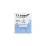 Ethicon Prolene Polypropylene Suture, Size 6-0, P-1, 18