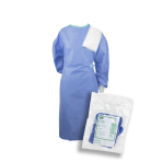 Level 2 Disposable Surgical Gown, Sterile, With Towel, Poly, 2X-Large, 1 Count