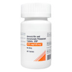 Amoxicillin and Clavulanate Potassium Tablets USP, 875/125mg, 20ct.