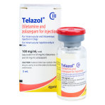 Zoetis Telazol Injection, 100mg/mL, 5mL, CIIIN (3N)