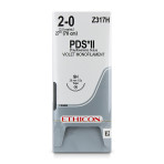 Ethicon PDS II Suture, Size 2-0, SH, 27