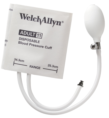 Welch Allyn FlexiPort Blood Pressure Cuff; Size-08 Small Child, Soft D